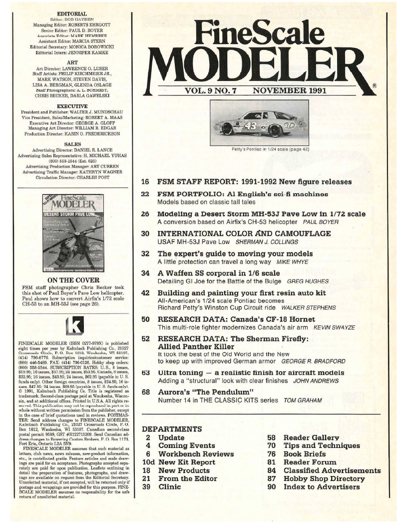 FineScale Modeler 1991-11 (Vol09-07)